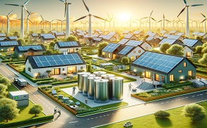 Autonomiczny system zarządzania, równoważenia i wysokowydajnego magazynowania energii ze źródeł odnawialnych wykorzystujący lokalne magazyny energii
