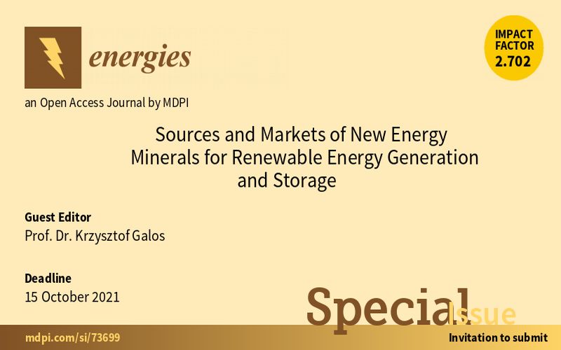 Zaproszenie do publikacji artykułów naukowych w czasopiśmie ENERGIES