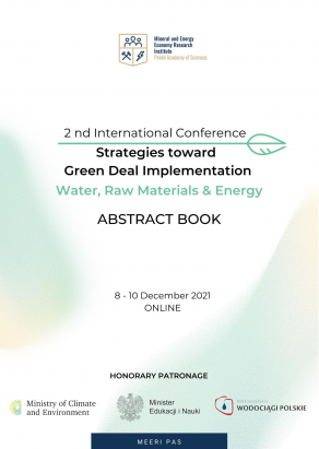 2nd International Conference Strategies toward Green Deal Implementation Water, Raw Materials & Energy. ABSTRACT BOOK
