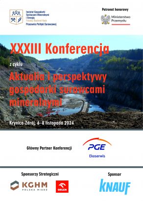 XXXIII Konferencja Aktualia i perspektywy gospodarki surowcami mineralnymi